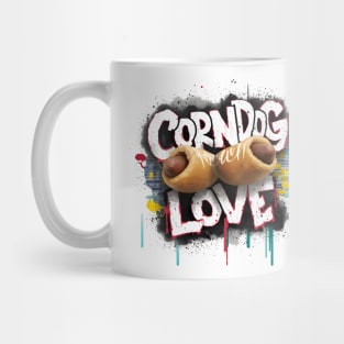 Corndog Love Design Mug